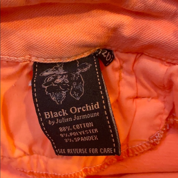 Black Orchid neon orange SUPER soft jeans - Picture 3 of 3